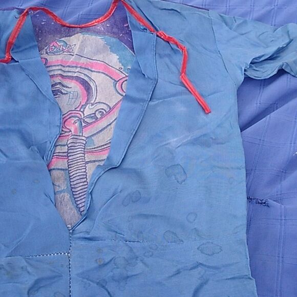 Antique Halloween Astro Astronaut Costume with Mask - Picture 8 of 9